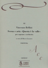 Scena e Aria �Questa � la valle... Quando incise su quel marmo� for Soprano and Orchestra - hier klicken