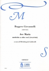 Ave Maria. Motet for 8 Voices (SATB-SATB) - hier klicken