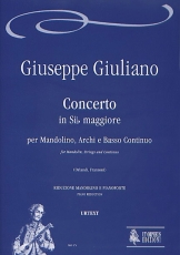 Concerto in B flat maj for Mandolin, Strings and Continuo - hier klicken