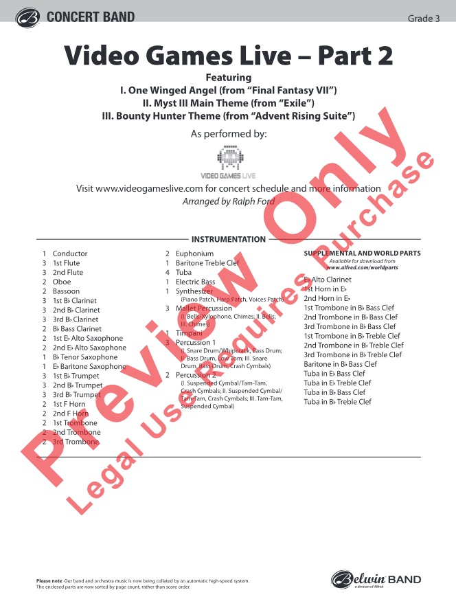 Video Games Live - Part II (Suite) - hier klicken