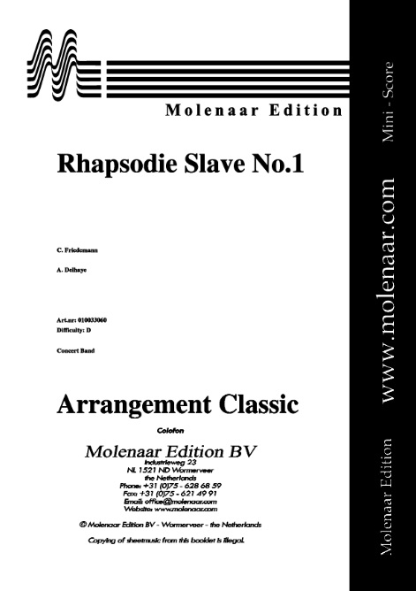 Slavische Rapsodie (Rhapsodie Slave #1) - hier klicken