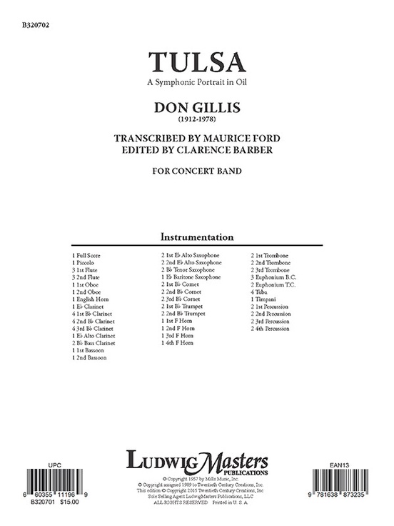 Tulsa - a Symphonic Portrait in Oil - hier klicken