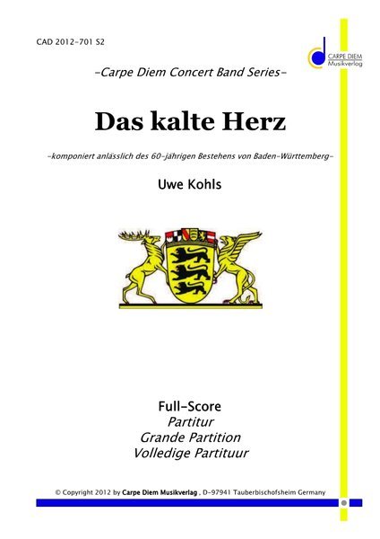 Concert Suite in Three Pictures: 2. Satz - Das kalte Herz - hier klicken