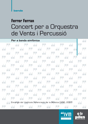 Concert per a Orquestra de Vents i Percussi - hier klicken