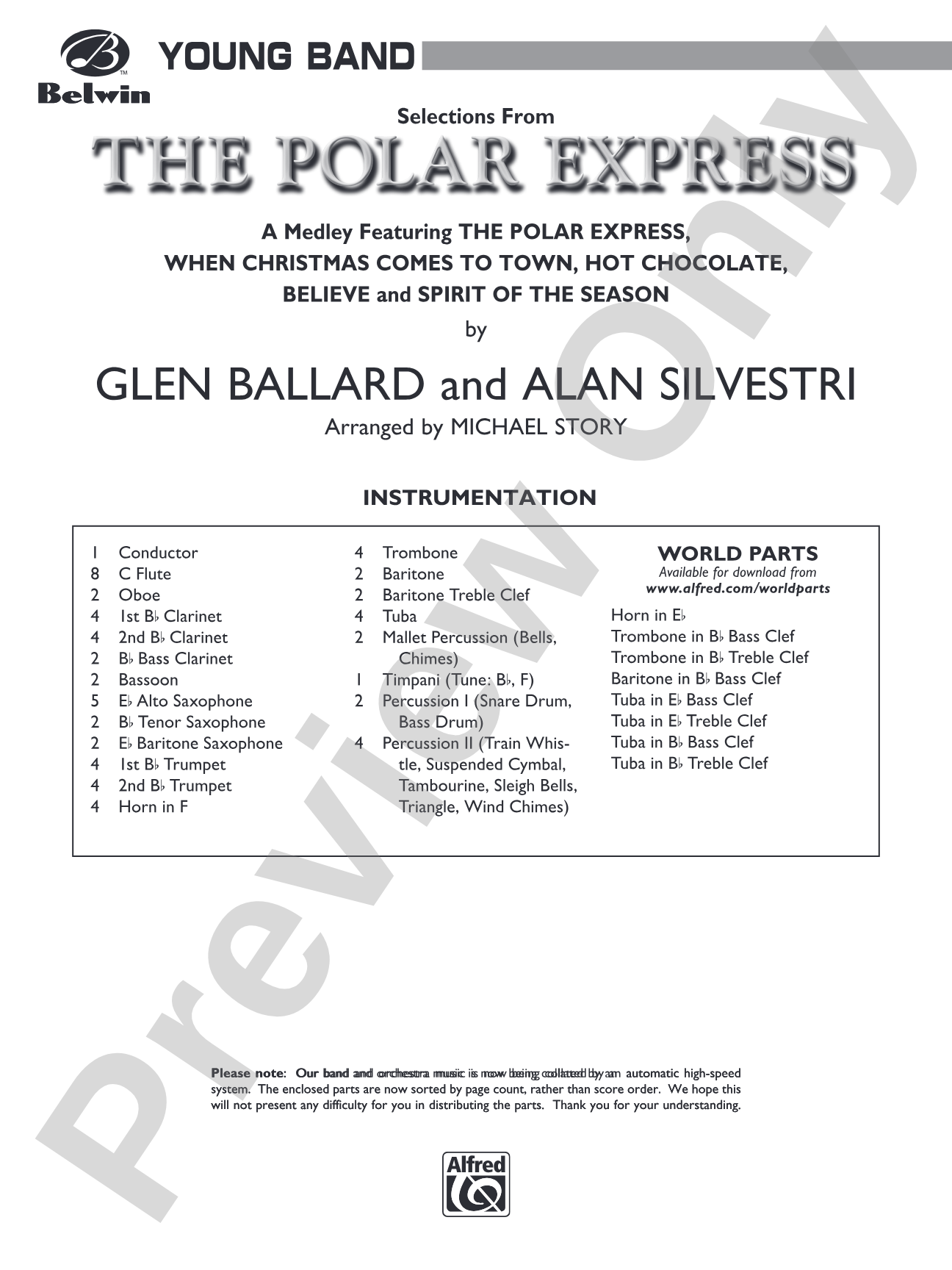 Selections from 'The Polar Express' - hier klicken
