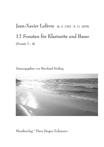12 Sonaten fr Klarinette und Basso 1-4 - hier klicken