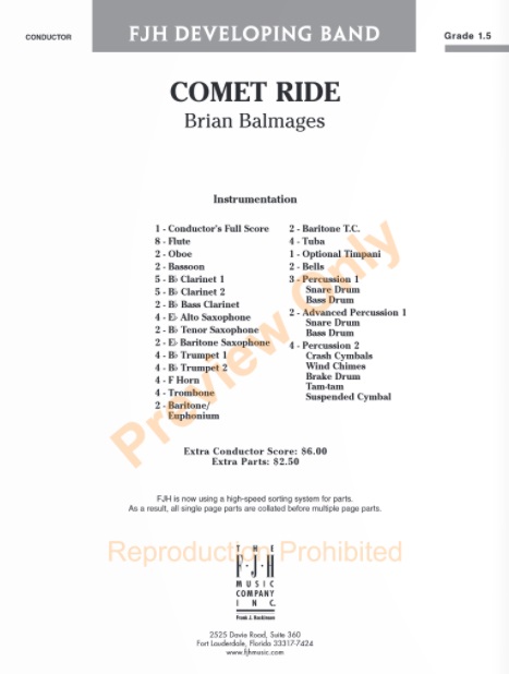 Comet Ride - hier klicken
