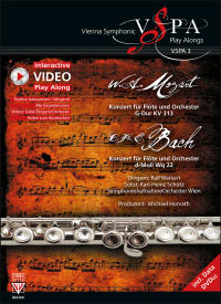 Konzert f�r Fl�te und Orchester G-Dur / Konzert f�r Fl�te und Orchester d-Moll - hier klicken