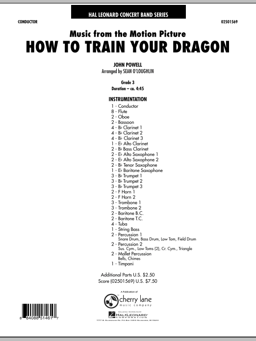 Music from the 'How to Train Your Dragon' - hier klicken