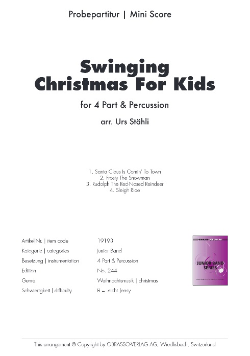 Swinging Christmas for Kids - hier klicken