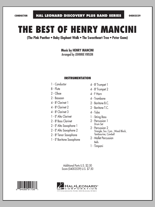 Best of Henry Mancini, The - hier klicken