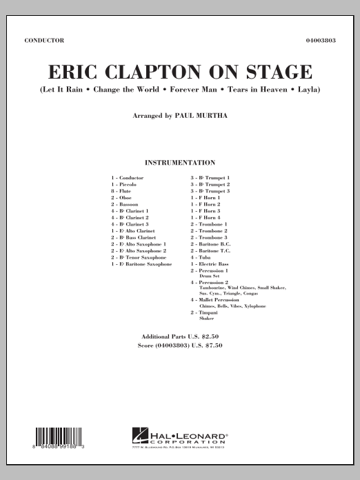 Eric Clapton on Stage - hier klicken