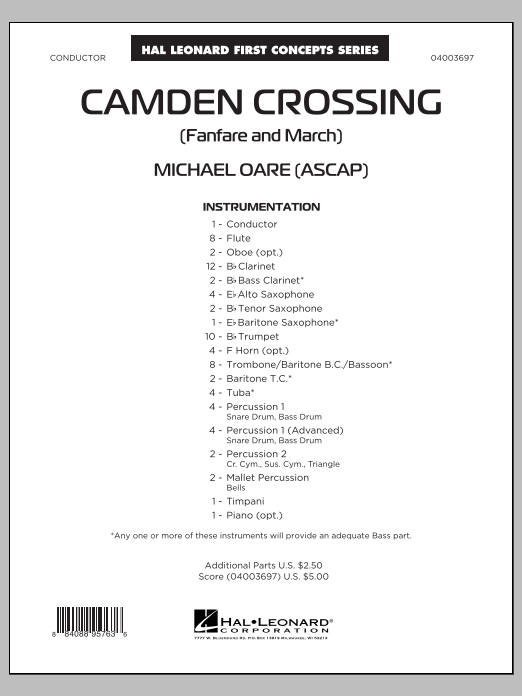 Camden Crossing (Fanfare and March) - hier klicken