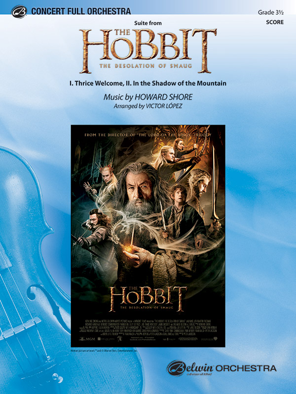 Suite from 'The Hobbit: The Desolation of Smaug' - hier klicken