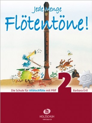 Jede Menge Fltentne! Altblockflte #2 (Buch mit 2 CDs) - hier klicken