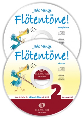 Jede Menge Fltentne! Altblockflte #2 (2 CDs ohne Buch) - hier klicken