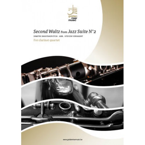 Second Waltz (from 'Jazz Suite #2') - clarinet quartet - hier klicken