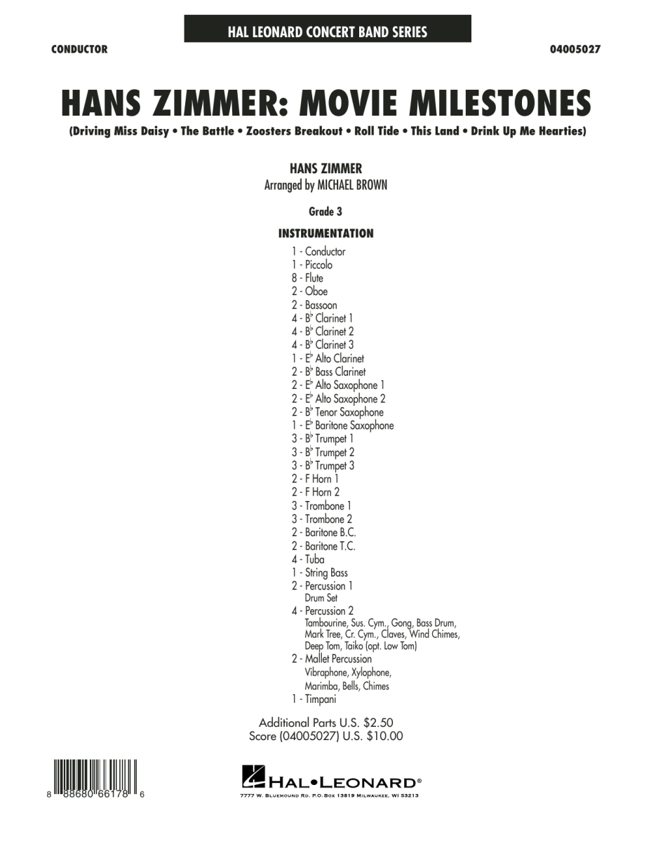 Hans Zimmer: Movie Milestones - hier klicken