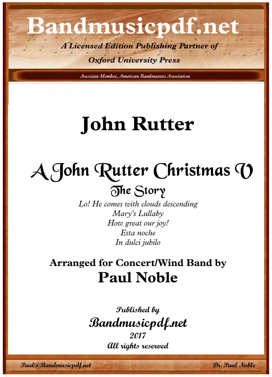 A John Rutter Christmas #5 - The Story - hier klicken