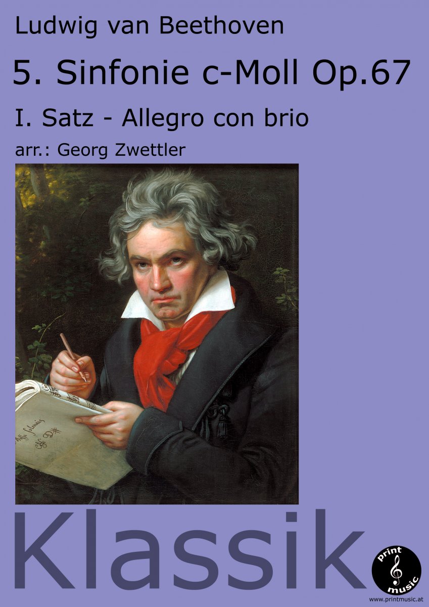5. Sinfonie (Symphony V) c-Moll - 1. Satz (I-Allegro con brio) - hier klicken