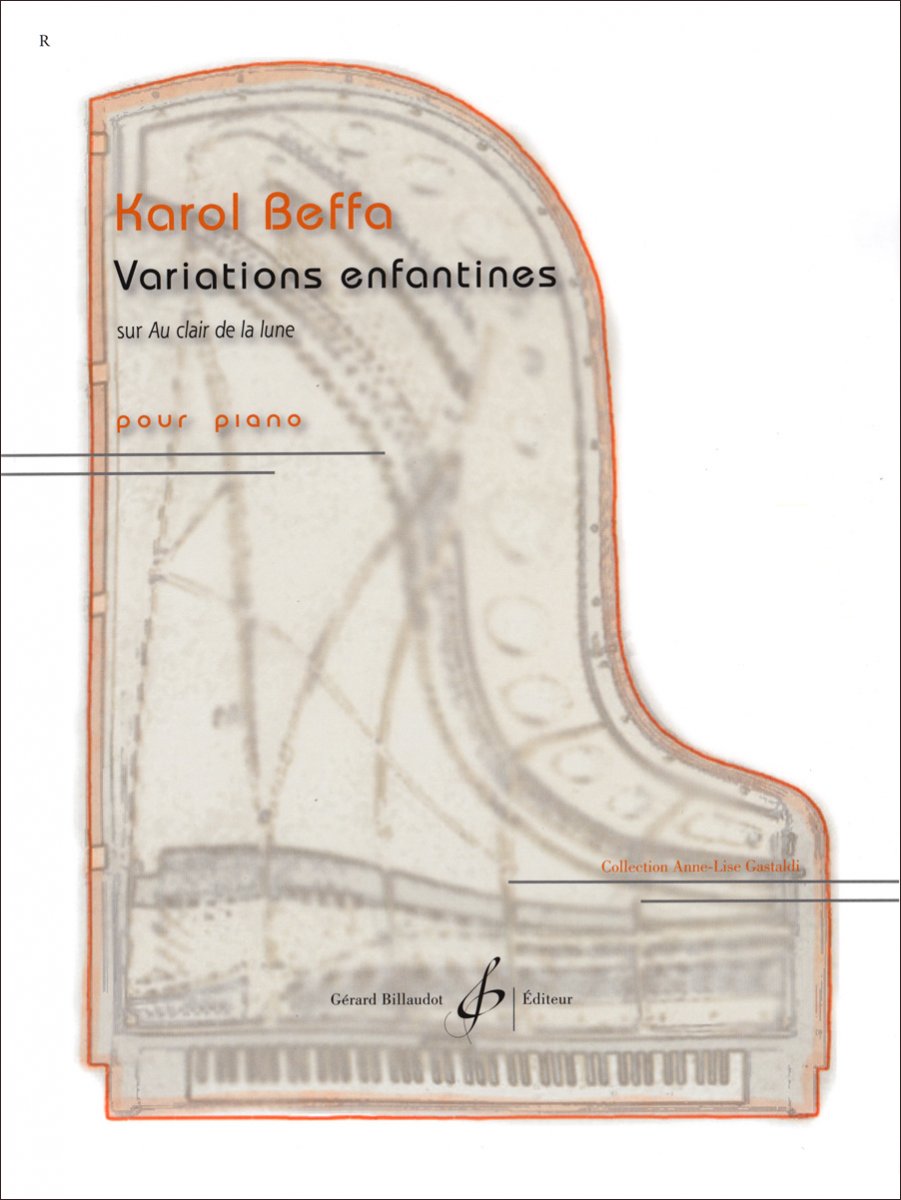 Variations enfantines (sur Au clair de la lune) - hier klicken