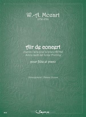 Air de concert (d'après l'aria pour soprano) - hier klicken Air de concert (d'après l'aria pour soprano) - hier klicken