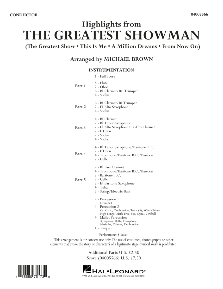 Highlights from 'The Greatest Showman' - hier klicken