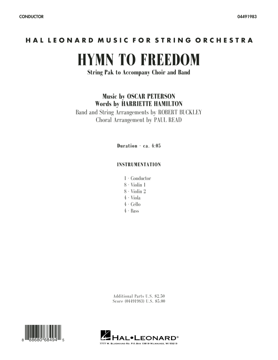 Hymn to Freedom - hier klicken