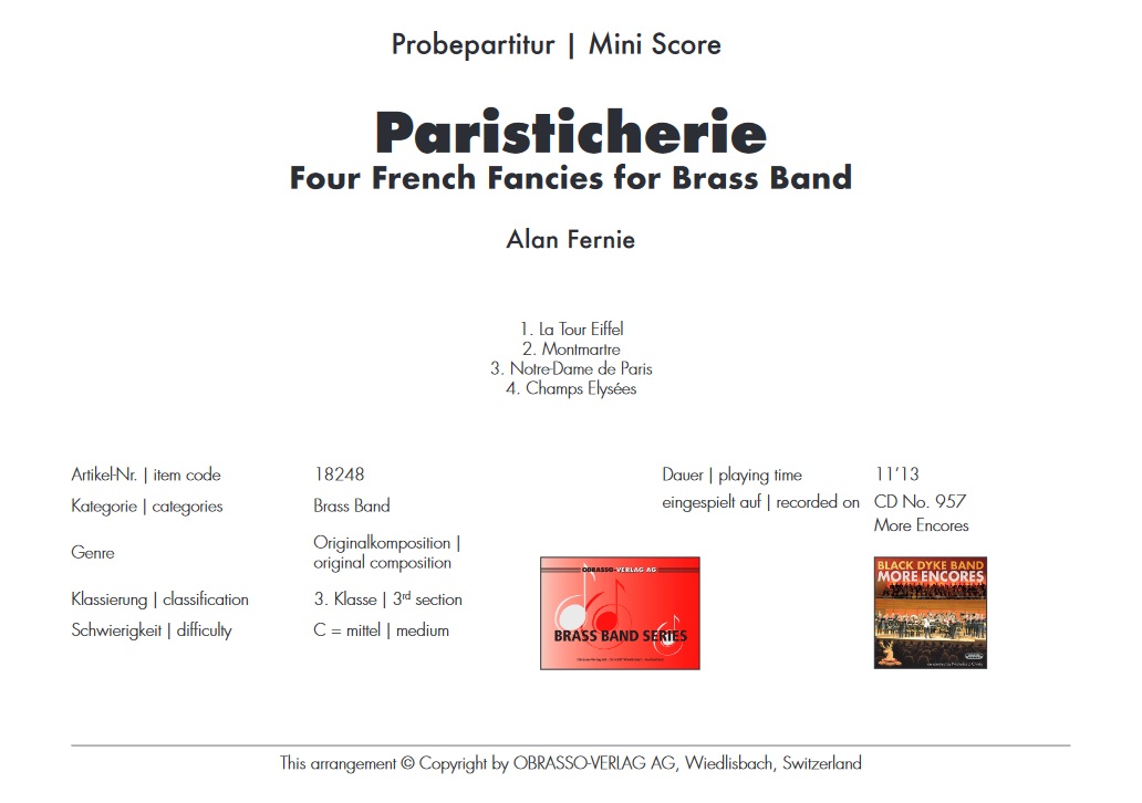 Paristicherie (4 French Fancies) - hier klicken