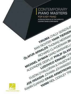 Contemporary Piano Masters for Easy Piano - hier klicken