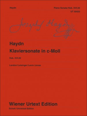 Sonata in C minor Hob XVI: 20 - hier klicken