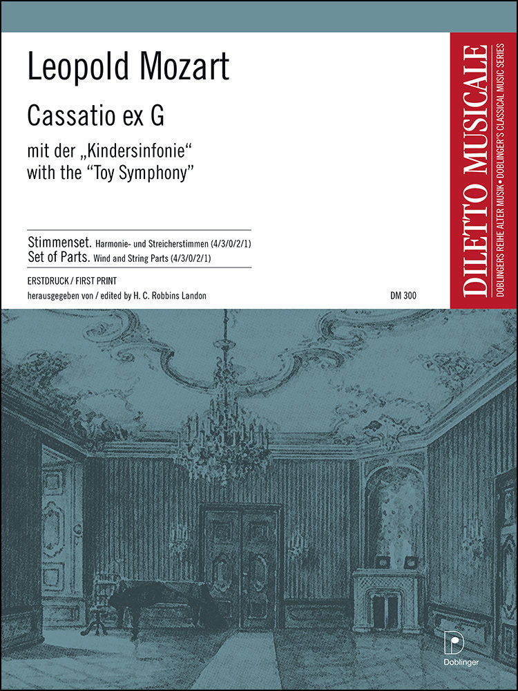 Cassatio ex G (mit der 'Kindersinfonie') - click here
