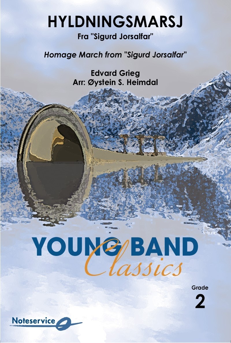 Homage March from Sigurd Jorsalfar (Hyldningsmarsj fra Sigurd Jorsalfar) - hier klicken