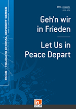 Geh�n wir in Frieden (Let Us in Peace Depart) - hier klicken