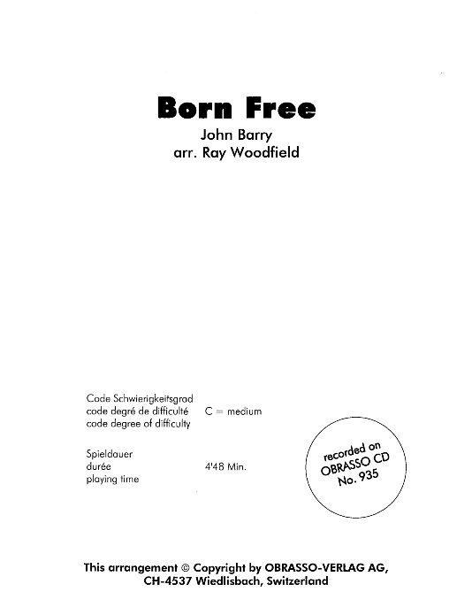 Born Free - hier klicken