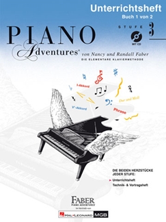 Piano Adventures: Unterrichtsheft #3, CD - hier klicken