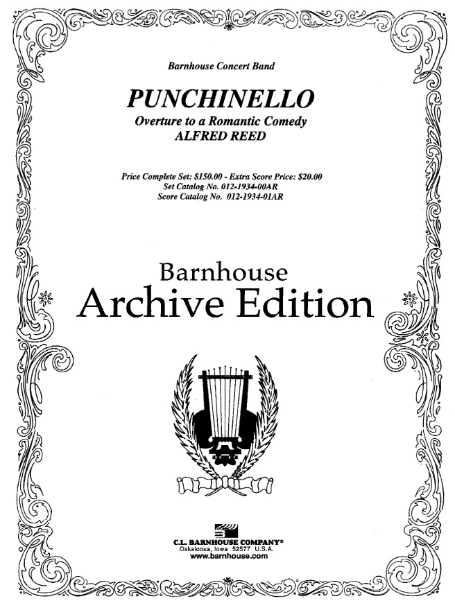 Punchinello (Overture to a Romantic Comedy) - hier klicken