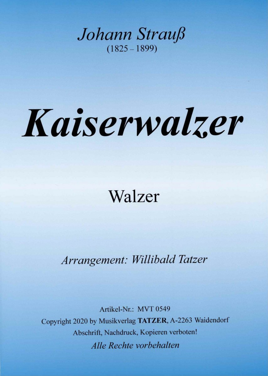 Kaiserwalzer - hier klicken Kaiserwalzer - hier klicken