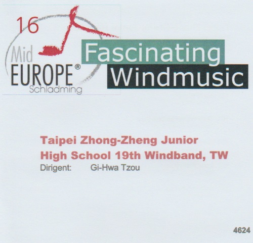 16 Mid Europe: Taipei Zhong-Zheng Junior High School 19th Windband - hier klicken