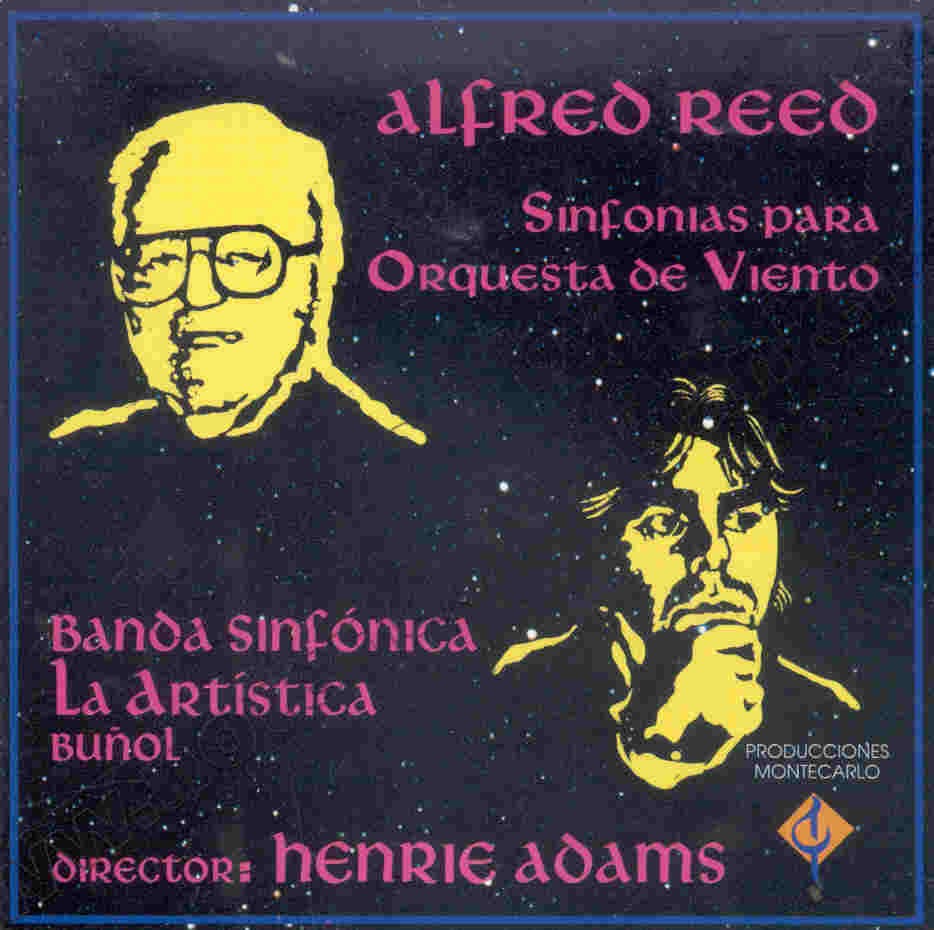 Alfred Reed Symphonias para Orquesta de Viento - hier klicken