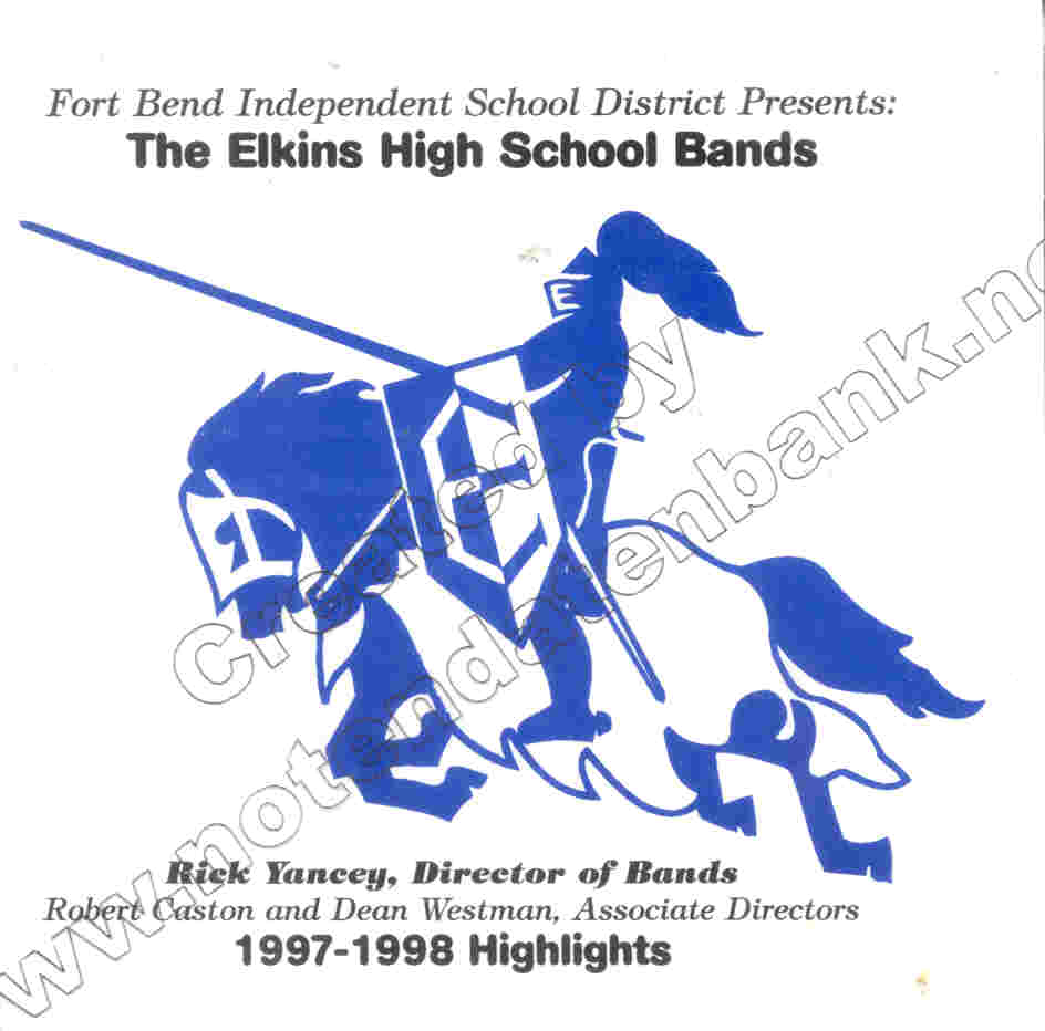 Elkins High School Bands 1997-1998 Highlights - hacer clic aqu