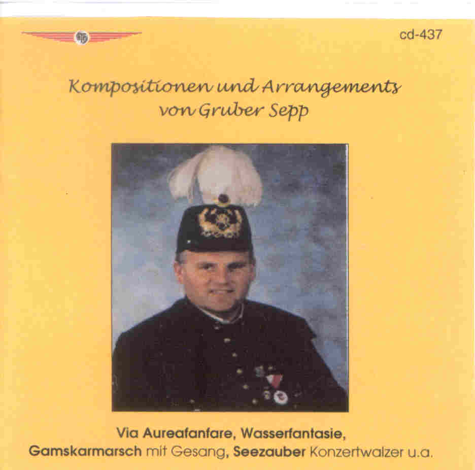 Kompositionen und Arrangements von Gruber Sepp - hier klicken