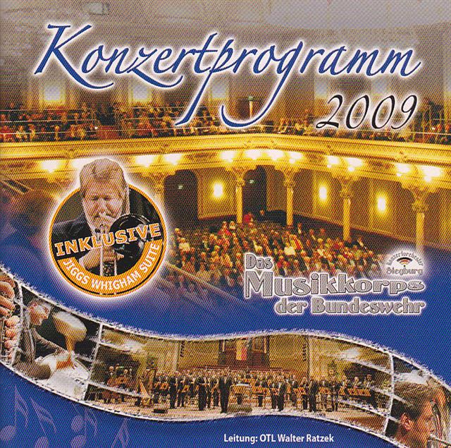 Musikcorps der Bundeswehr - Konzertprogramm 2009 - hier klicken
