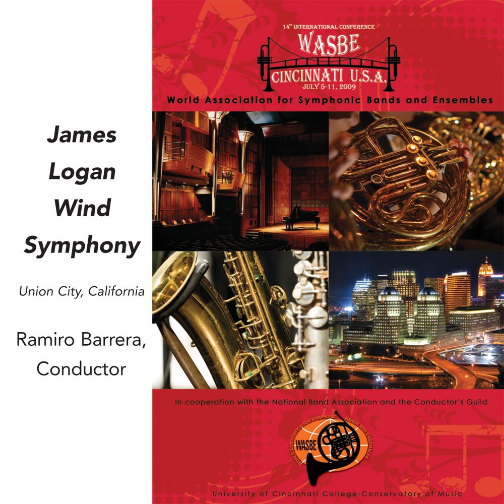 2009 WASBE Cincinnati, USA: James Logan Wind Symphony - hier klicken