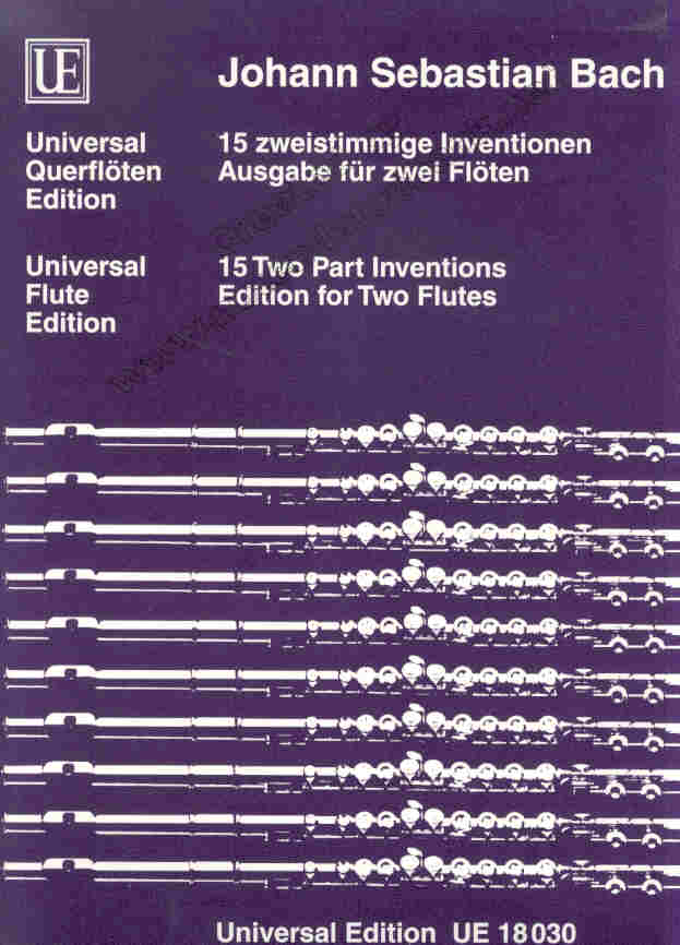 15 zweistimmige Inventionen - hier klicken 15 zweistimmige Inventionen - hier klicken