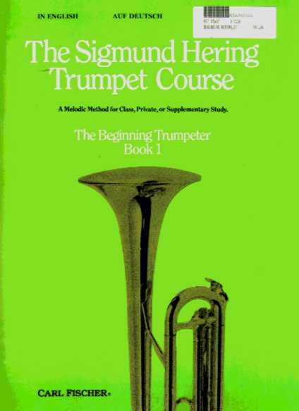 Trumpet Course: Beginning Trumpet #1 - hier klicken