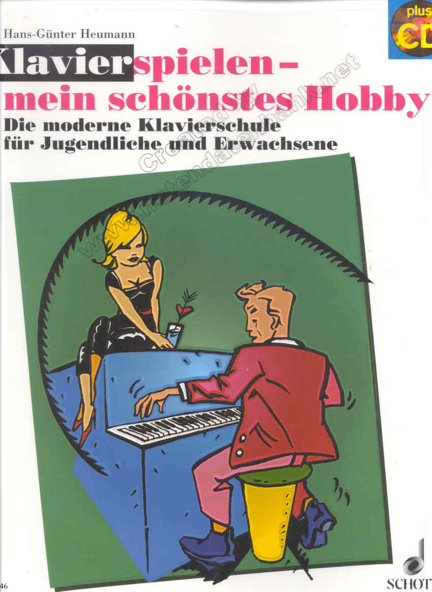 Klavierspielen - mein sch�nstes Hobby - hier klicken