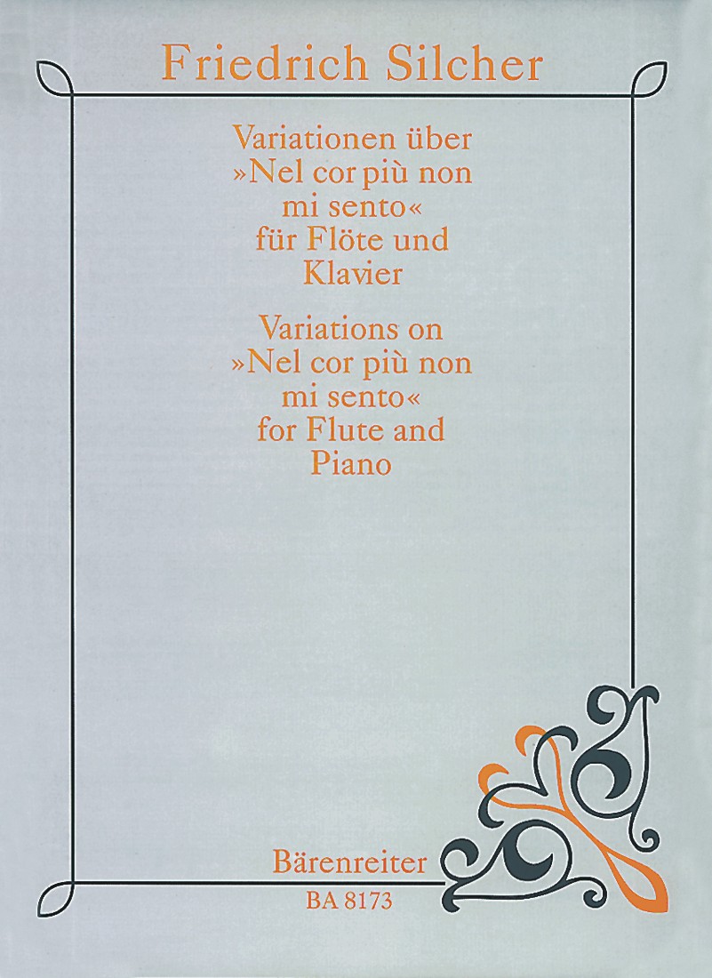 Variationen über / Variations on 'Nel cor più non mi sento' - hier klicken Variationen über / Variations on 'Nel cor più non mi sento' - hier klicken