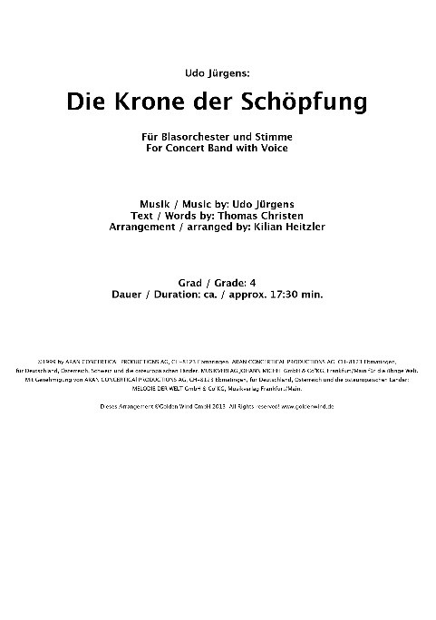 Krone der Sch�pfung, Die - hier klicken