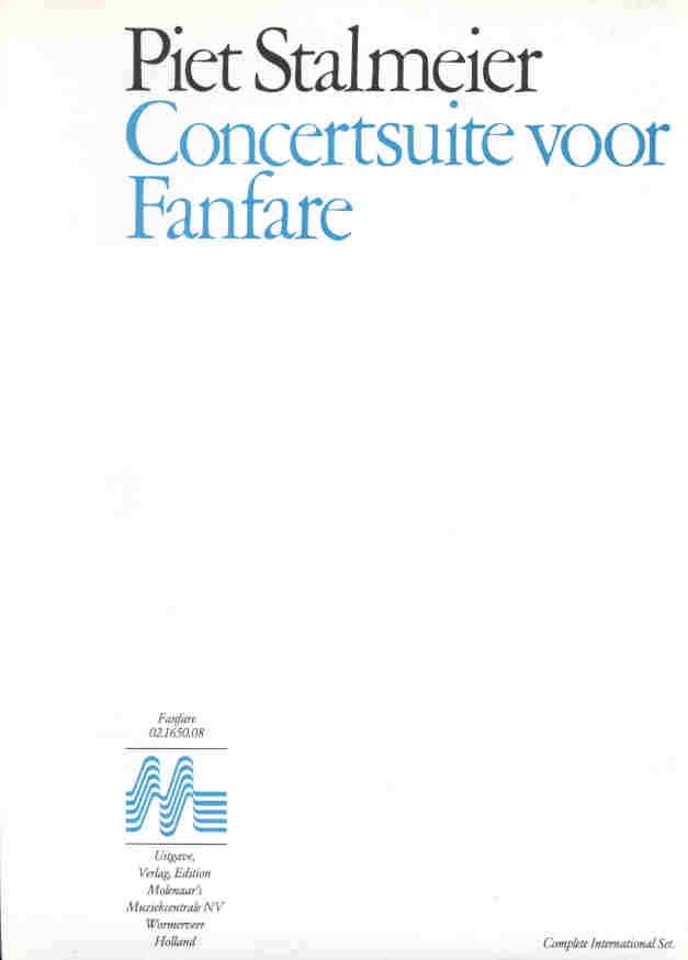 Concertsuite voor Fanfare - hier klicken Concertsuite voor Fanfare - hier klicken